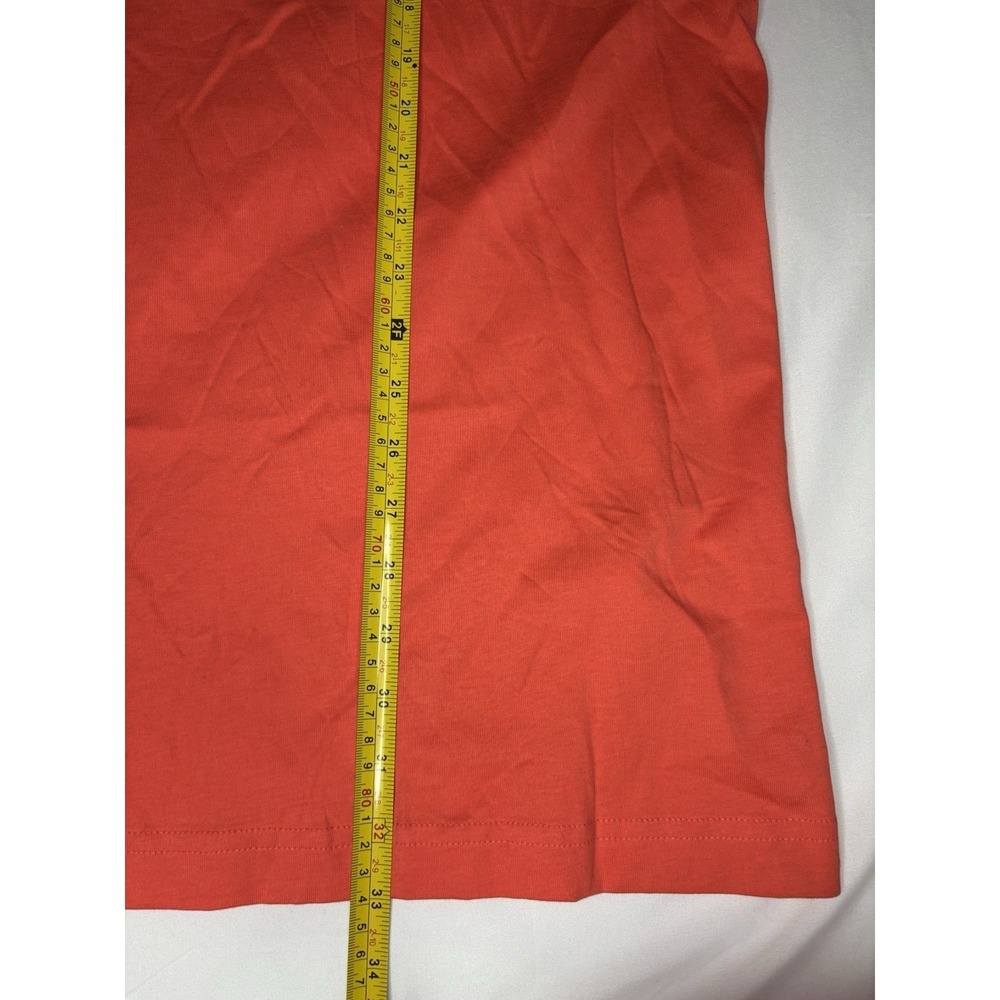 Psycho Bunny Bonnie Regular Fit Pocket Tee Hot Coral Orange Men's XLT $75 NWT - Picture 4 of 7